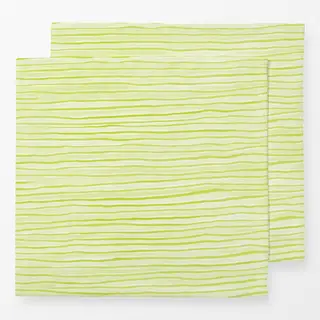 Servietten Wilde-Streifen-hellgruen