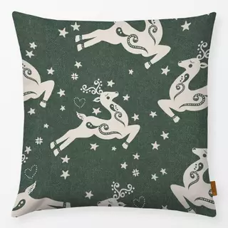 Kissen Scandi Folk Rentieren III