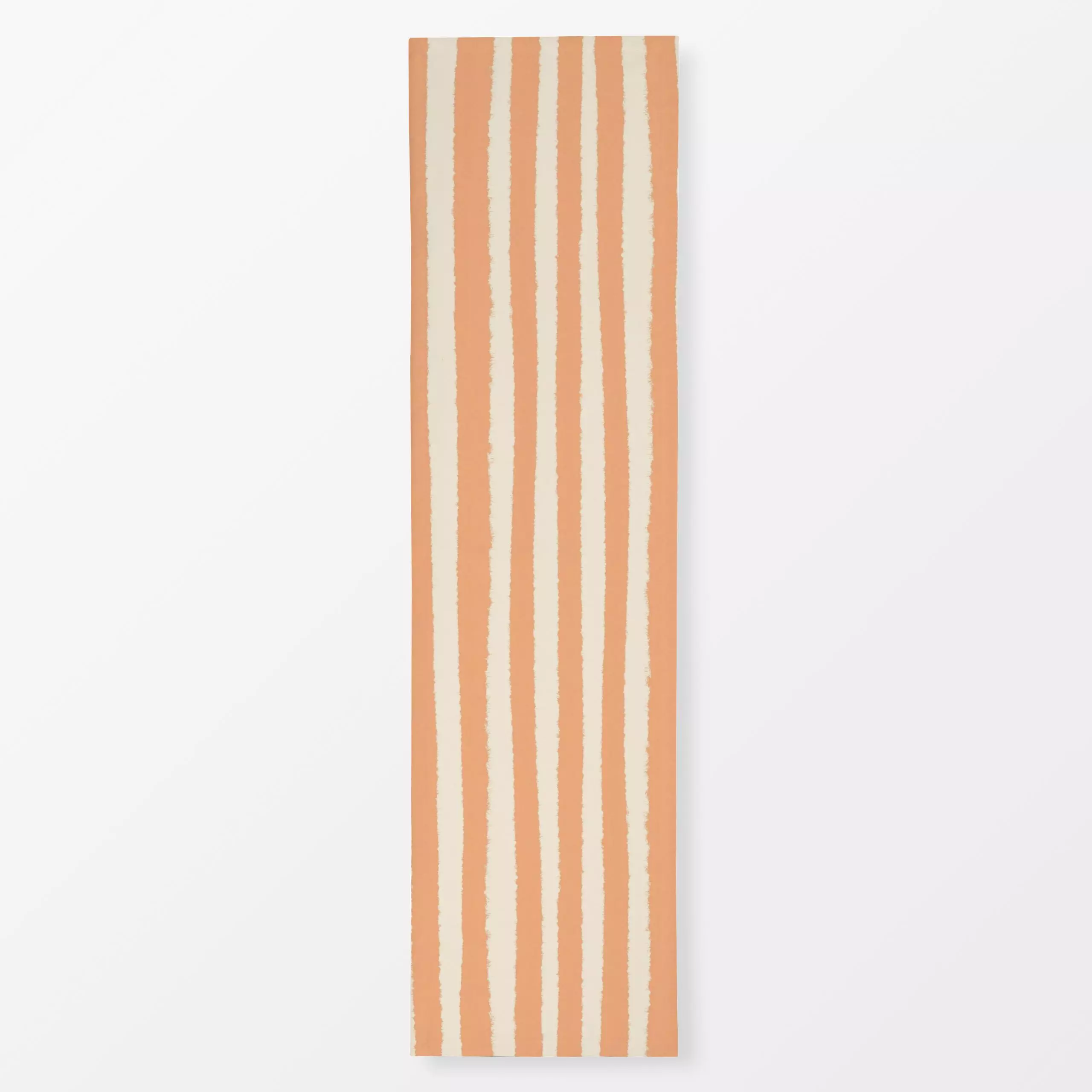 Tischläufer Streifen Pfirsich, gemustert, Sommer, von Studio Dolci