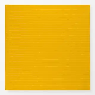 Tischdecke Streifen auf gelb