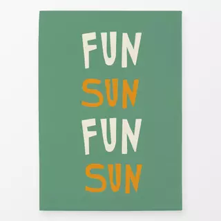 Geschirrtücher Fun Sun Grün