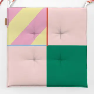 Sitzkissen Colourful Summer Checks