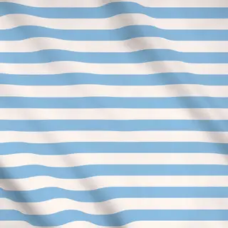 Meterware Summer Stripes Blue