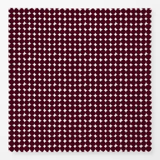 Tischdecke Organische Kreise Burgundy