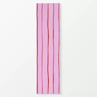 Tischläufer Ciao Streifen Rot Pink