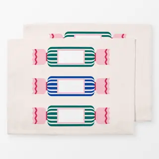 Tischset Knallbonbons 3er