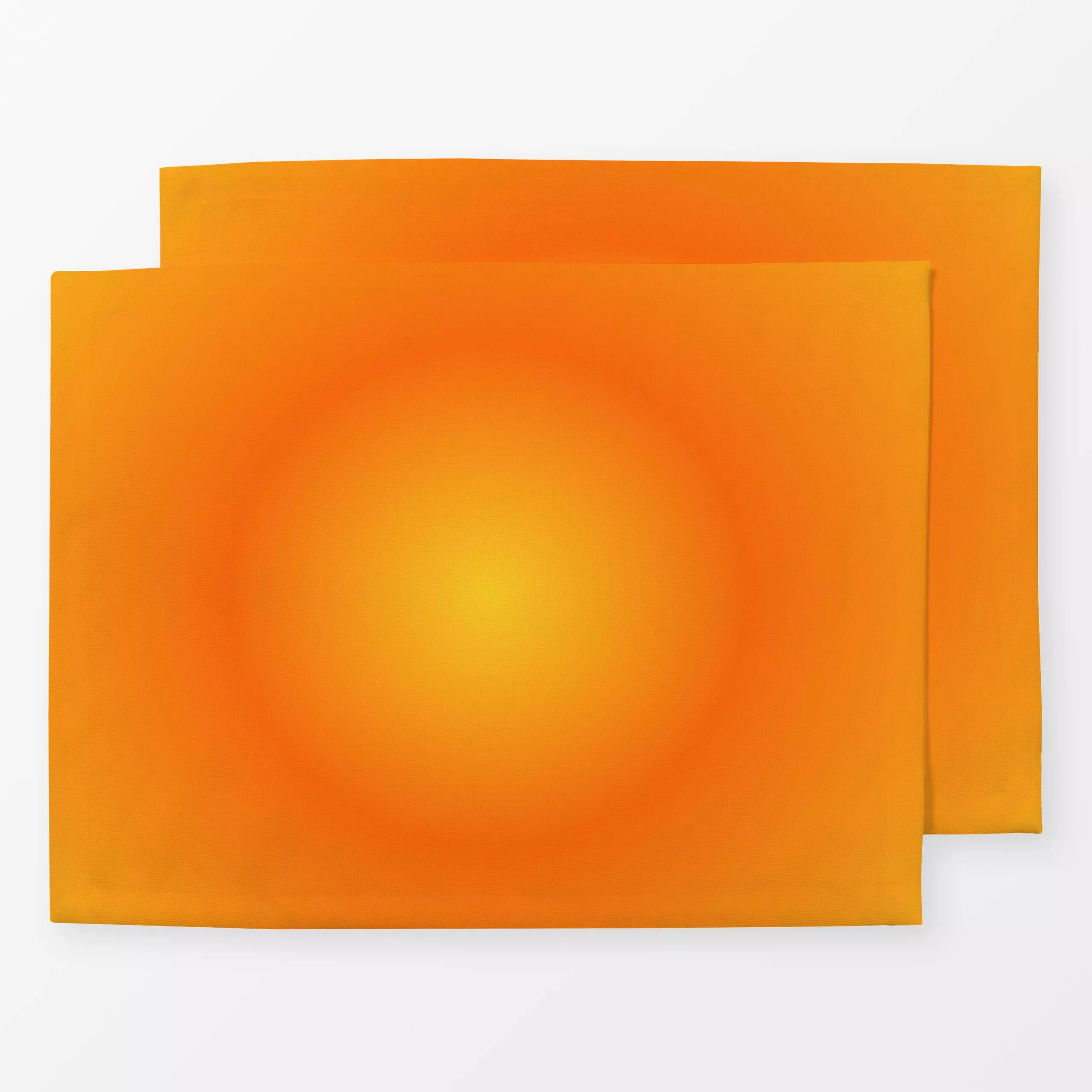 Tischset Gradient Orange Yellow, gemustert, Sommer, von textilwerk
