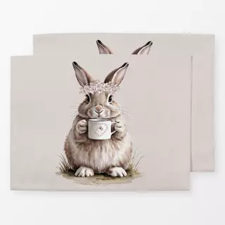 Tischset Coquette Osterhase