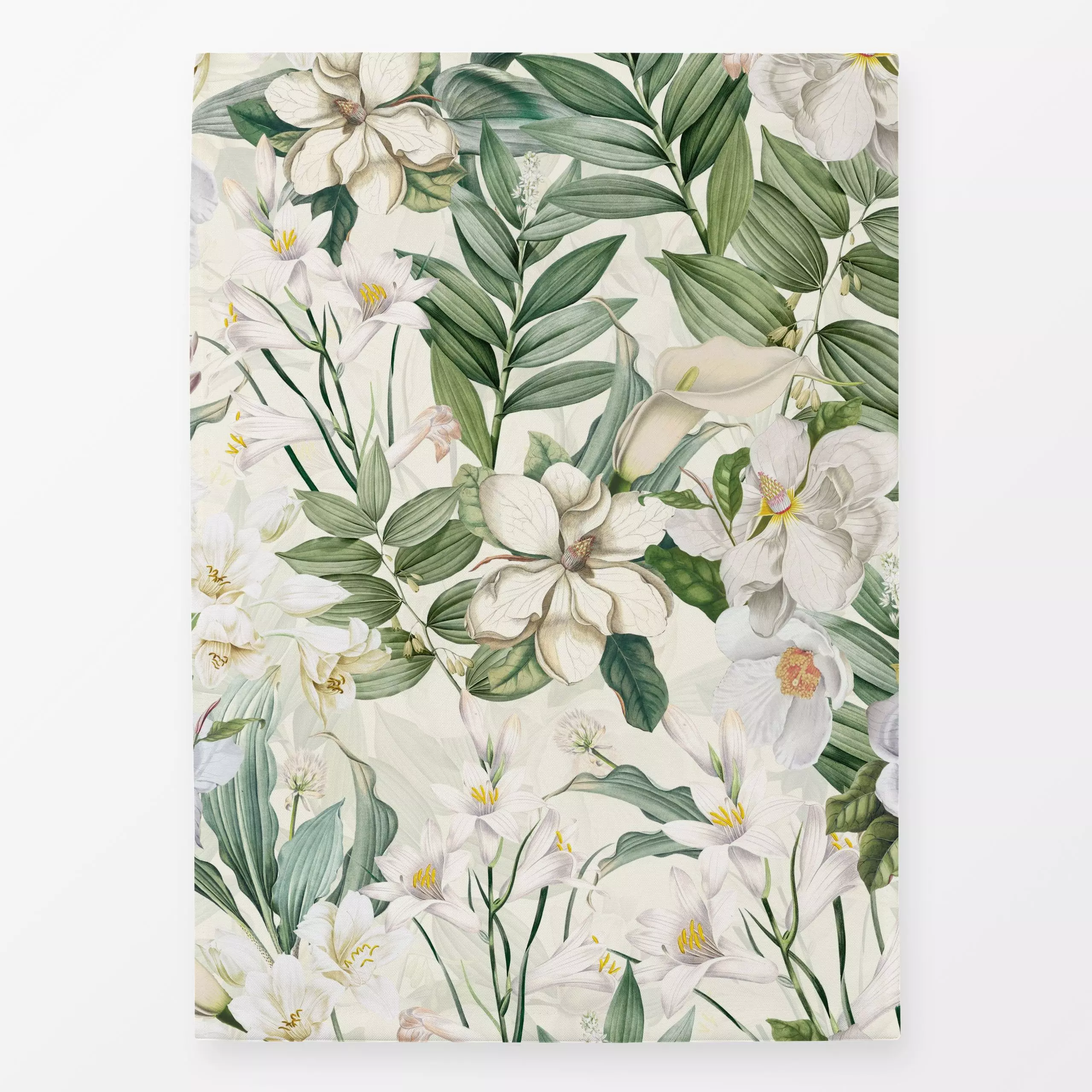 Geschirrtücher Tropischer Jungle Garten 5 - Blumen & Florales, Sommer, Pflanzen & Botanik - von „Uta Naumann"; Papaya, Natur...