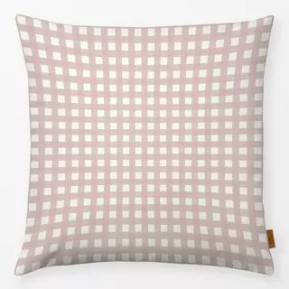 Kissen Coquette Gingham Altrosa