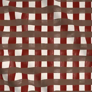 Meterware Art Karo red