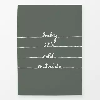 Geschirrtücher Baby it's cold outside Green