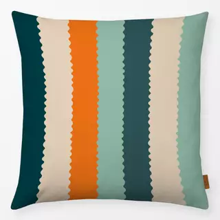 Kissen Multicolor grün