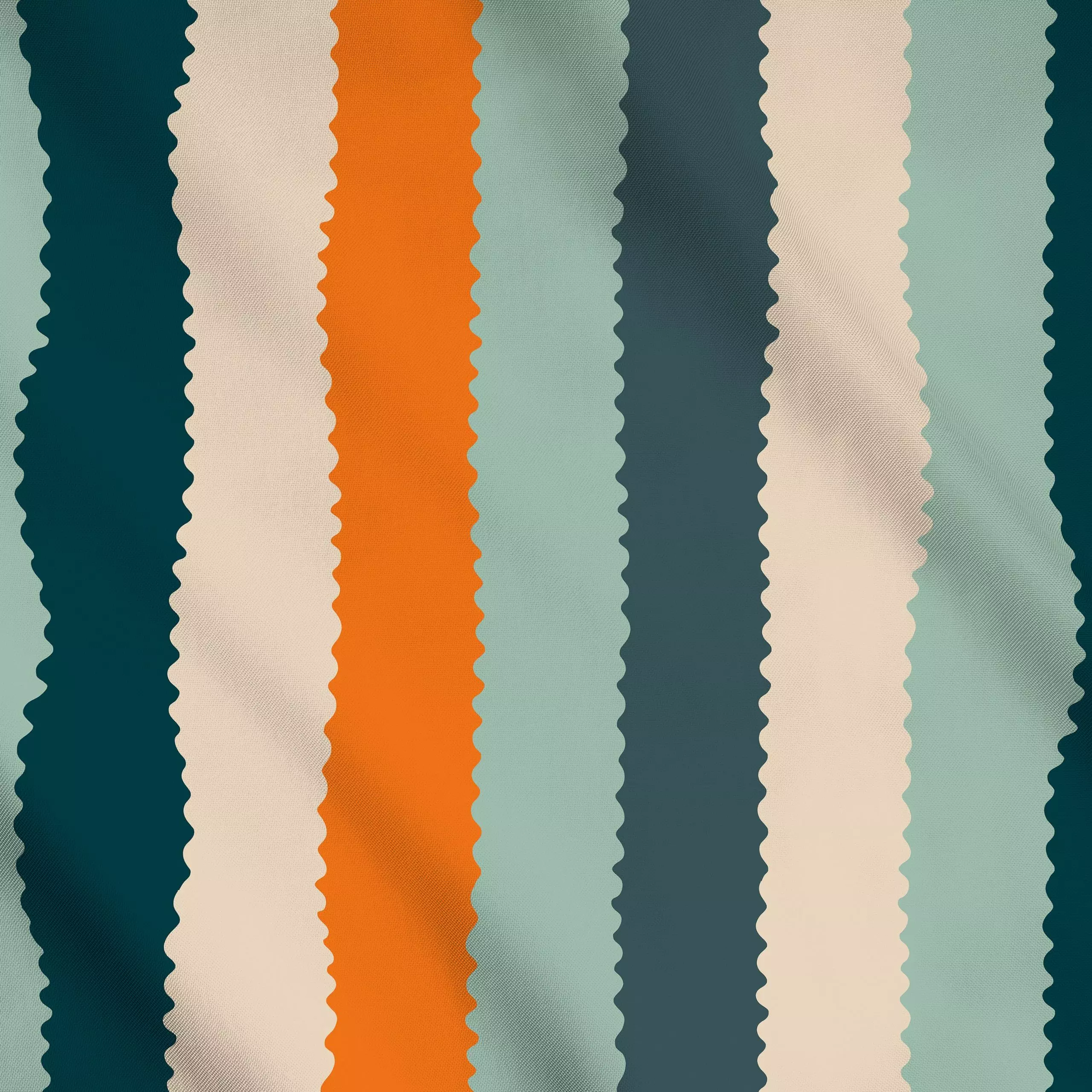 Meterware Multicolor grün - Herbst, Winter, Symbole & Muster - von „Studio Kesse"
