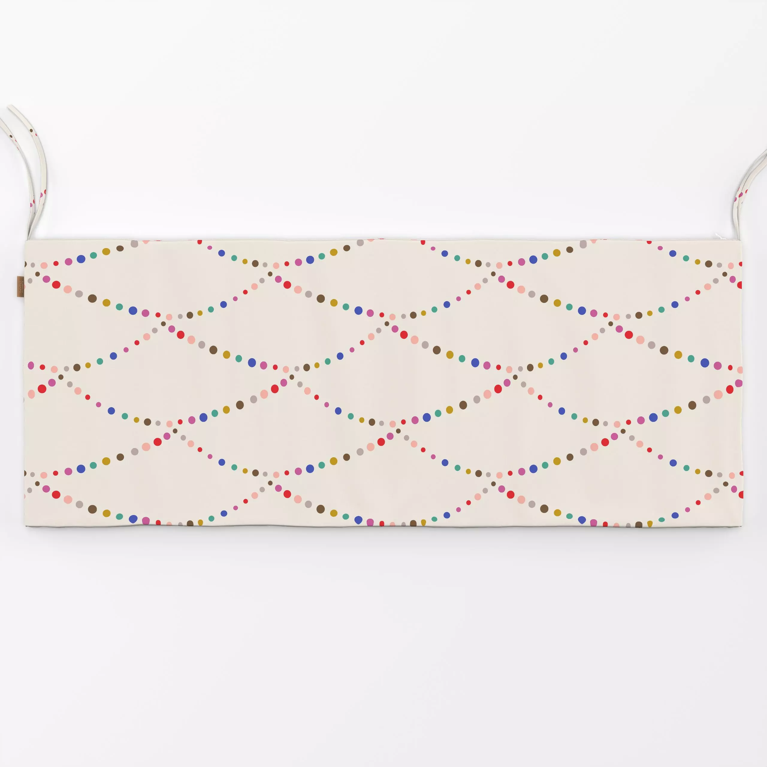 Bankauflage Girlande - Kinderzimmer & Motive für Kinder, Weihnachten, Symbole & Muster - von „Julia Schumacher"; Punkte, Tan...