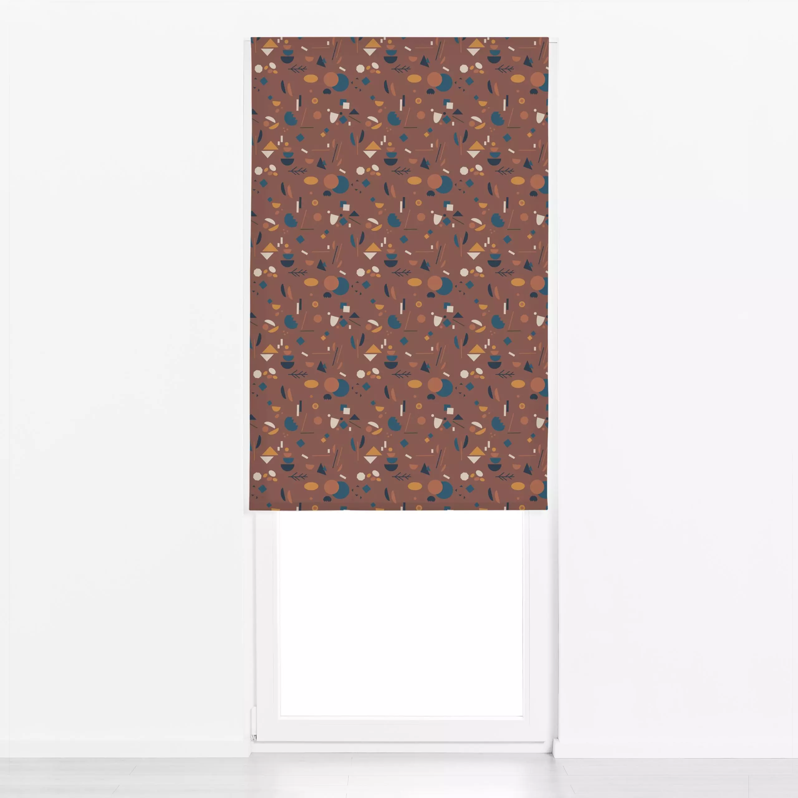 Raffrollo Scandinavian Autumn Colorful 2 - Herbst, Kinderzimmer & Motive für Kinder, Symbole & Muster - von „Mareike Böhmer"