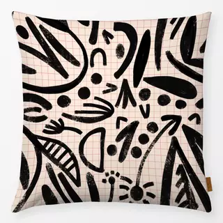 Kissen Bold Beige Pattern