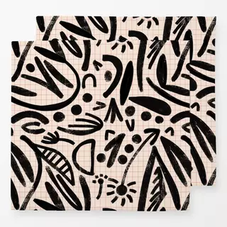 Servietten Bold Beige Pattern