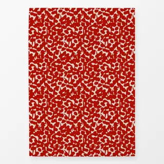 Geschirrtücher Rote-Creme-Beeren