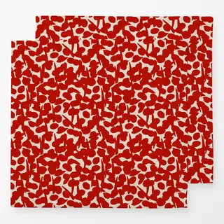 Servietten Rote-Creme-Beeren