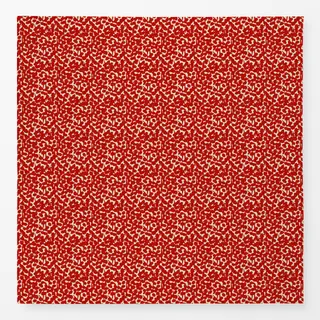 Tischdecke Rote-Creme-Beeren