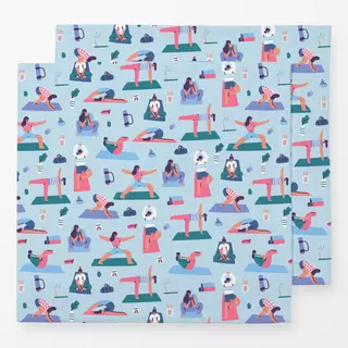 Servietten Yoga Lifestyle