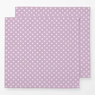 Servietten Punkte Polkadot Beige Lila