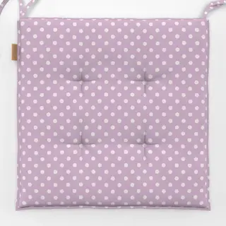 Sitzkissen Punkte Polkadot Beige Lila