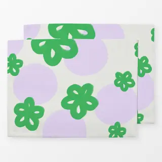 Tischset Blumenmuster