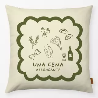 Kissen Abendessen Cena Dinner