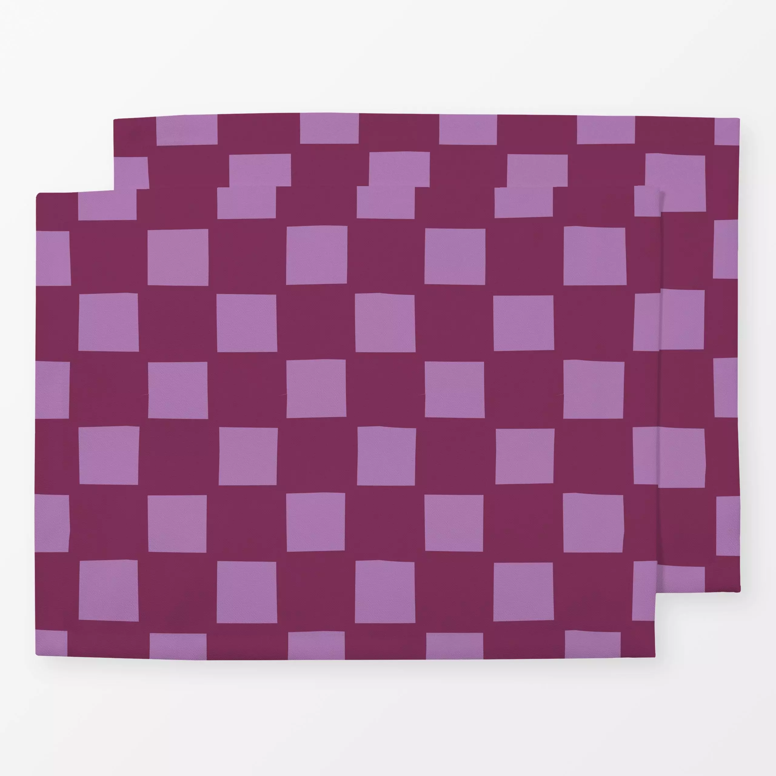 Tischset Fall Love Pattern Red - Symbole & Muster - von „Jana Driver"; Herbst, lila, weinrot, janadriver, Fallinlove