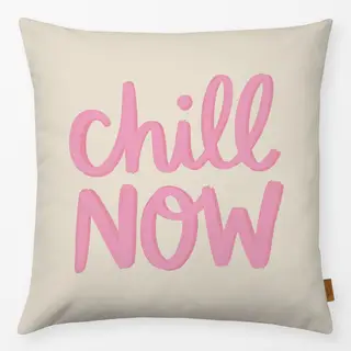 Kissen Chill Now pink