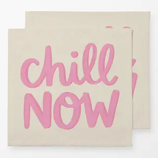 Servietten Chill Now pink
