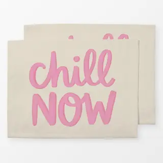 Tischset Chill Now pink