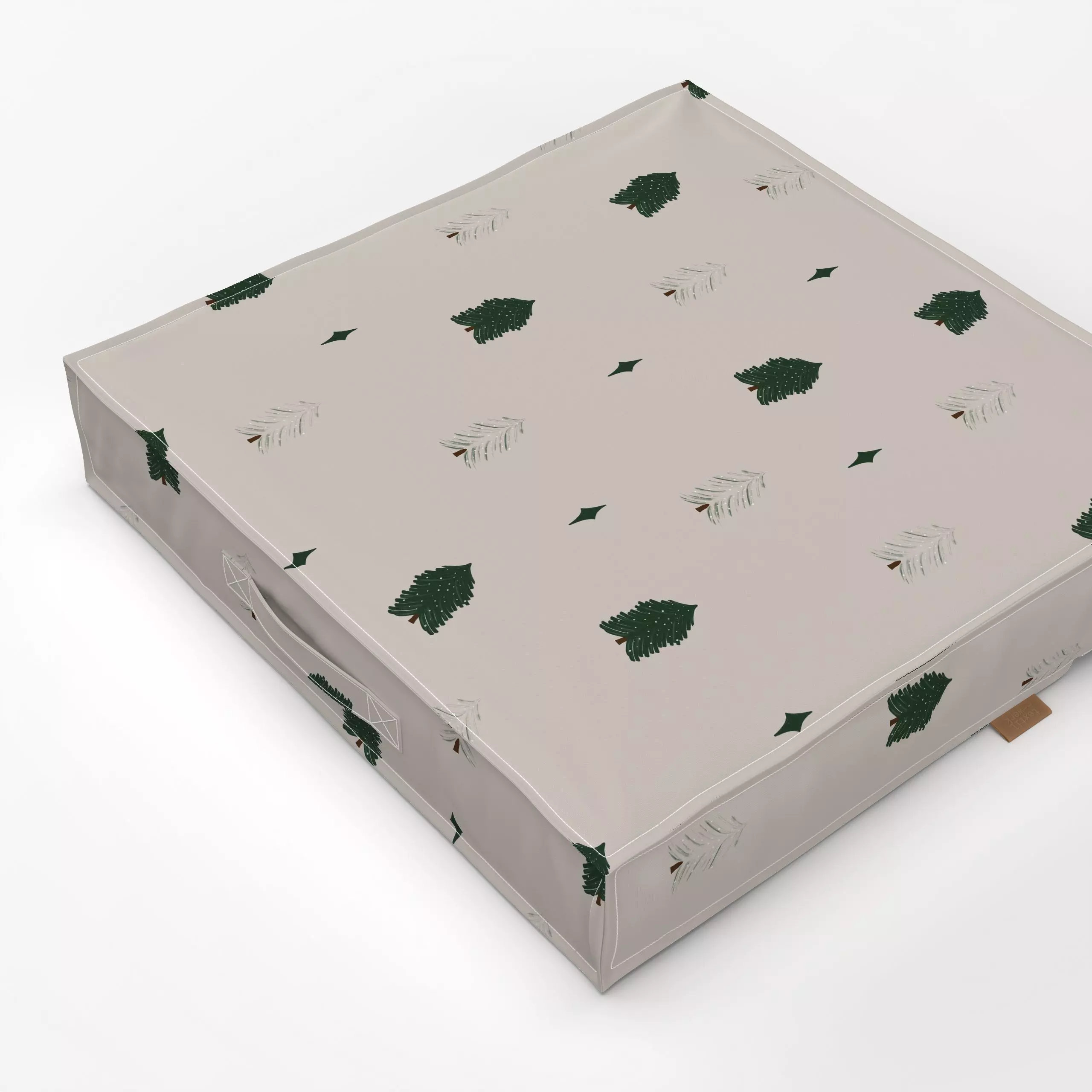 Bodenkissen Weihnachtsbaum - Natur & Landschaft, Weihnachten, Winter - von „Menina Lisboa "; skandinavisch, Weihnachtsbaum, ...