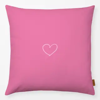 Kissen Simple Heart pink