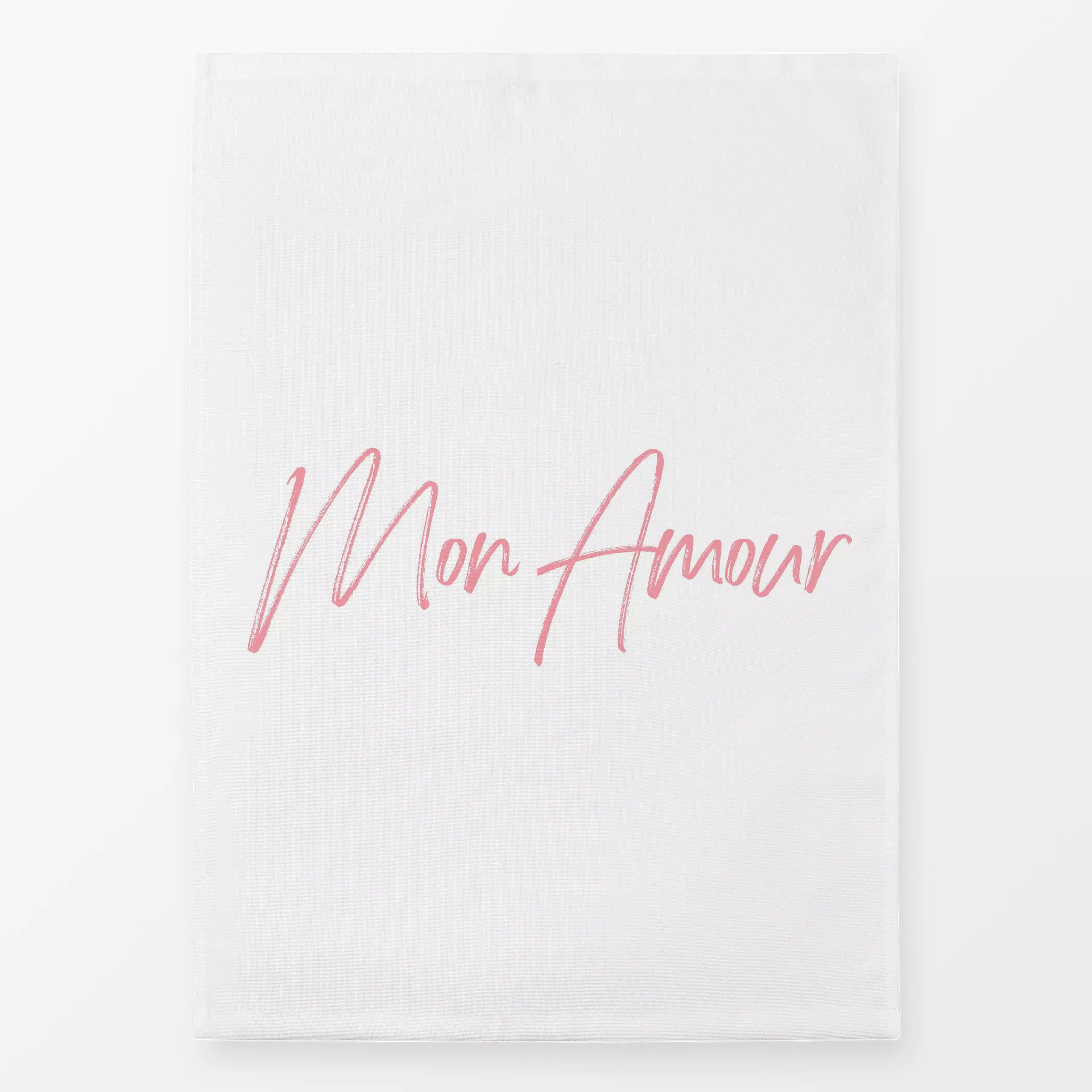 Geschirrtücher Mon Amour Rosa - Liebe, Romantik & Pride, Anlässe - von „Kathrin Löffler"; rosa, Hochzeit, Valentinstag, Lieb...