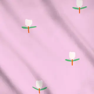 Meterware Muster Tulpe