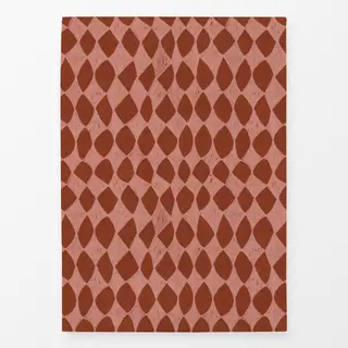 Geschirrtücher Happy Karo Rot