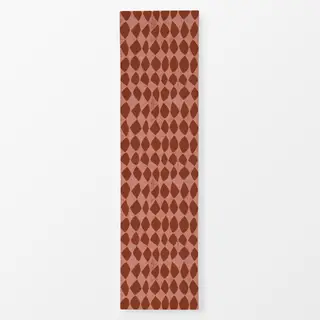 Tischläufer Happy Karo Rot