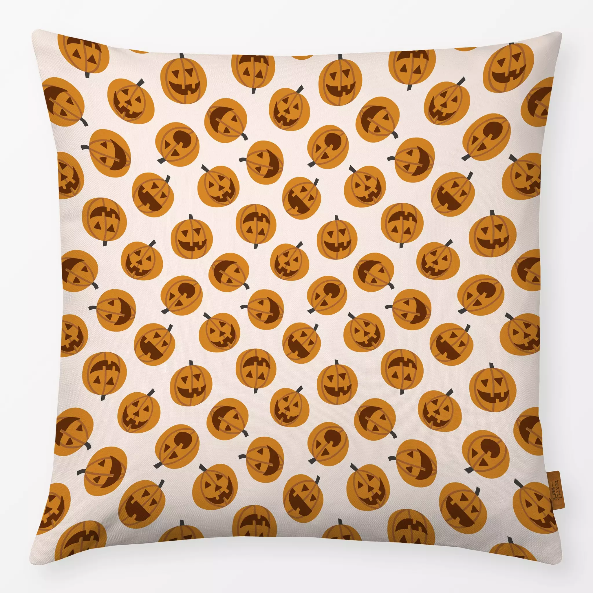 Kissen Kissen Pumpkin Polkadot beige