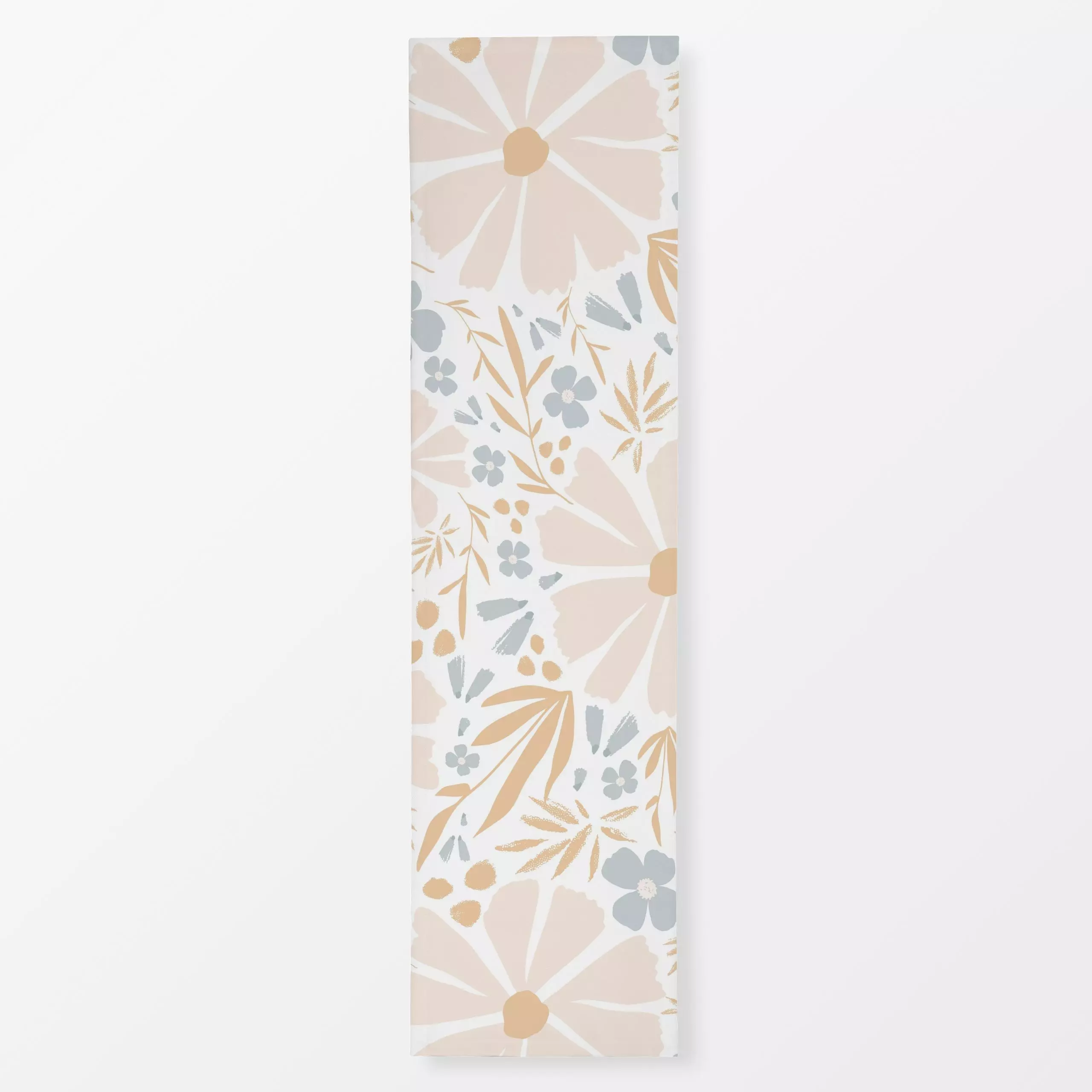 Tischläufer Neutrale Margerite - Blumen & Florales, Pflanzen & Botanik - von „Sara Maria“; rosa, Wildblumen, Sommerblumen, r...