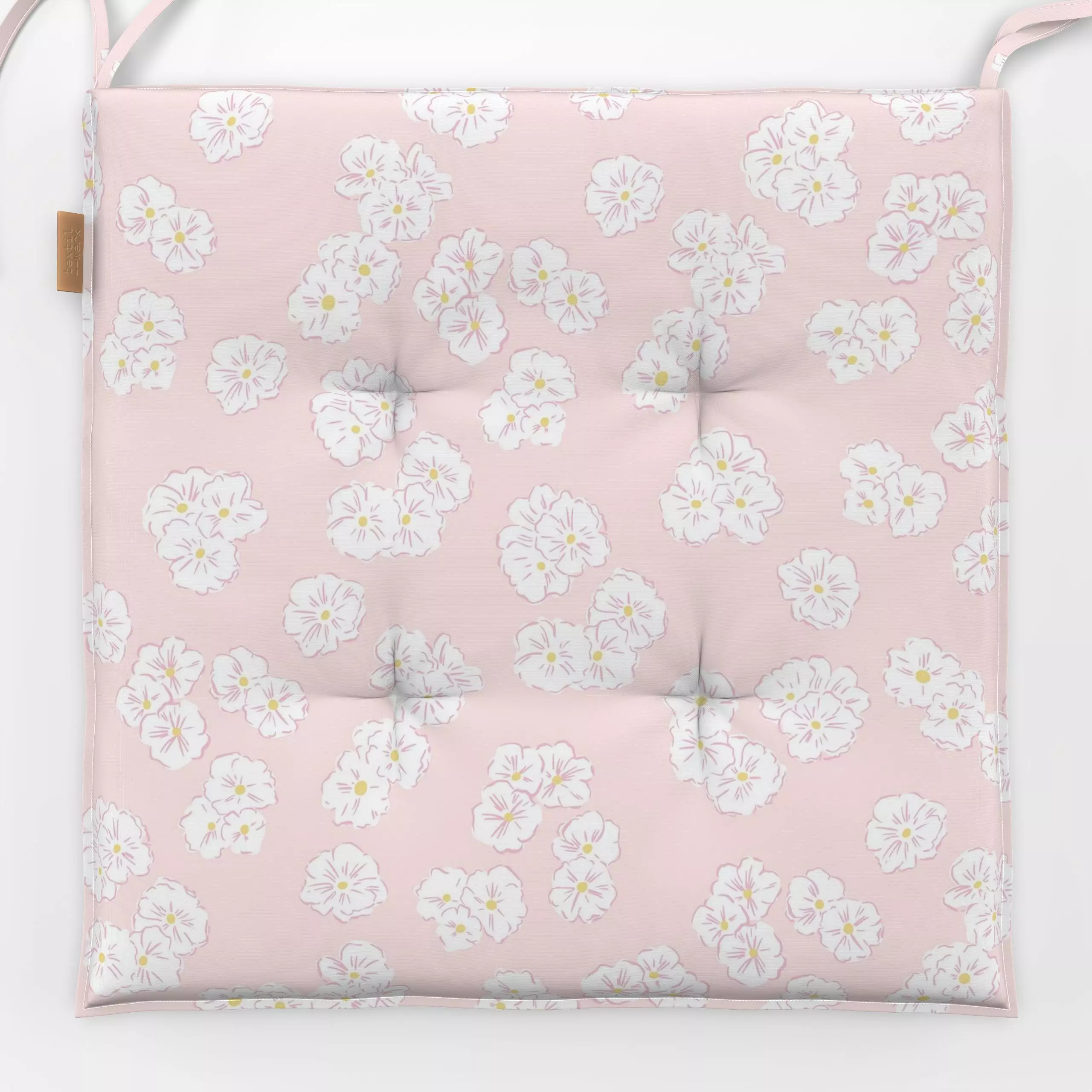 Sitzkissen Frühling Kirschblüten rosa - Blumen & Florales, Frühling, Anlässe, Ostern - von „Katrin Graff"; Geburt & Baby, ve...