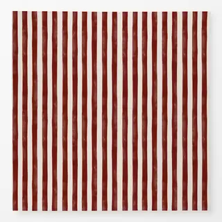 Tischdecke Watercolor Stripes rot
