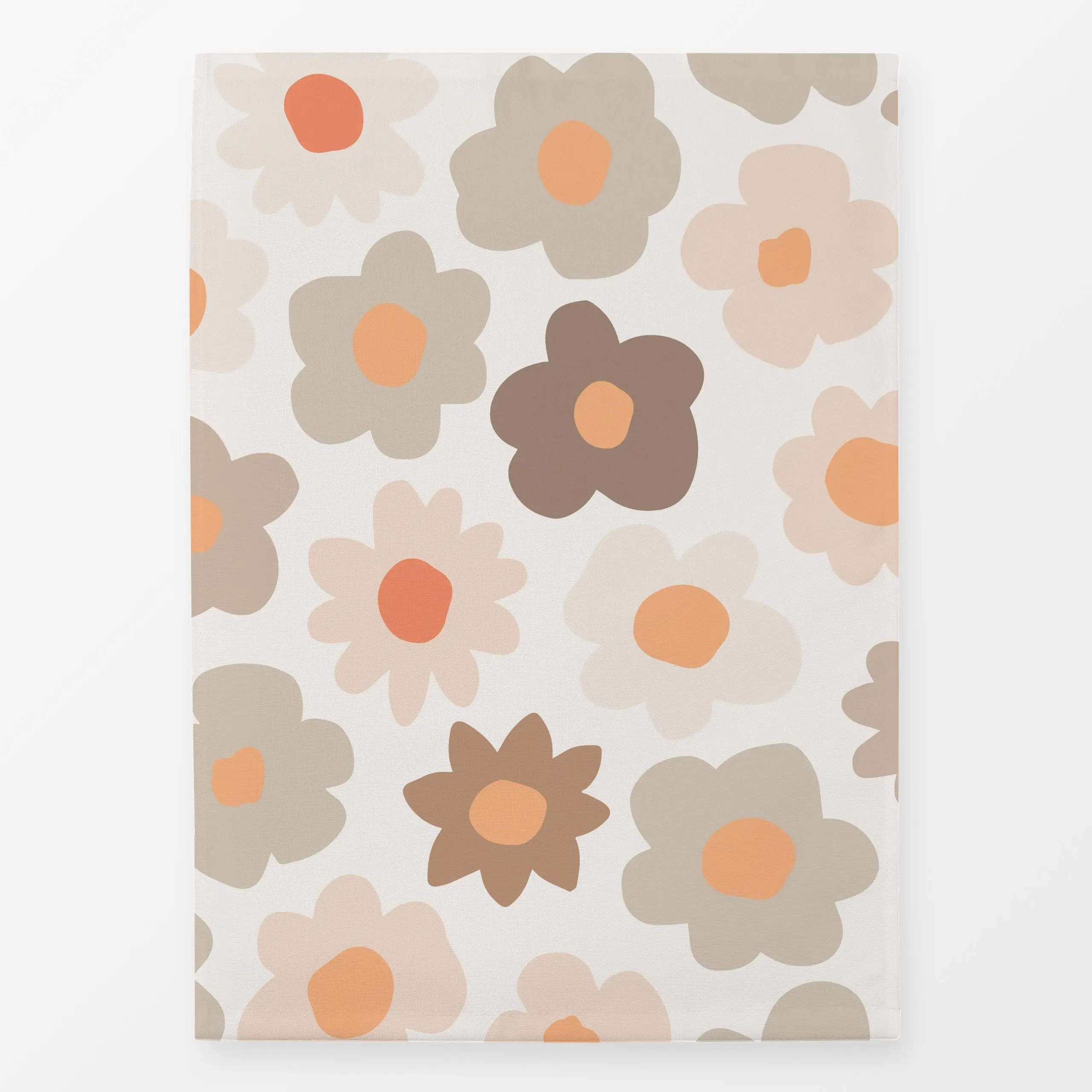 Geschirrtücher Daisy Allover - Blumen & Florales, Frühling, Ostern - von „Kruth Design"; Ostern, Fruehling, Blumenmuster, Ga...