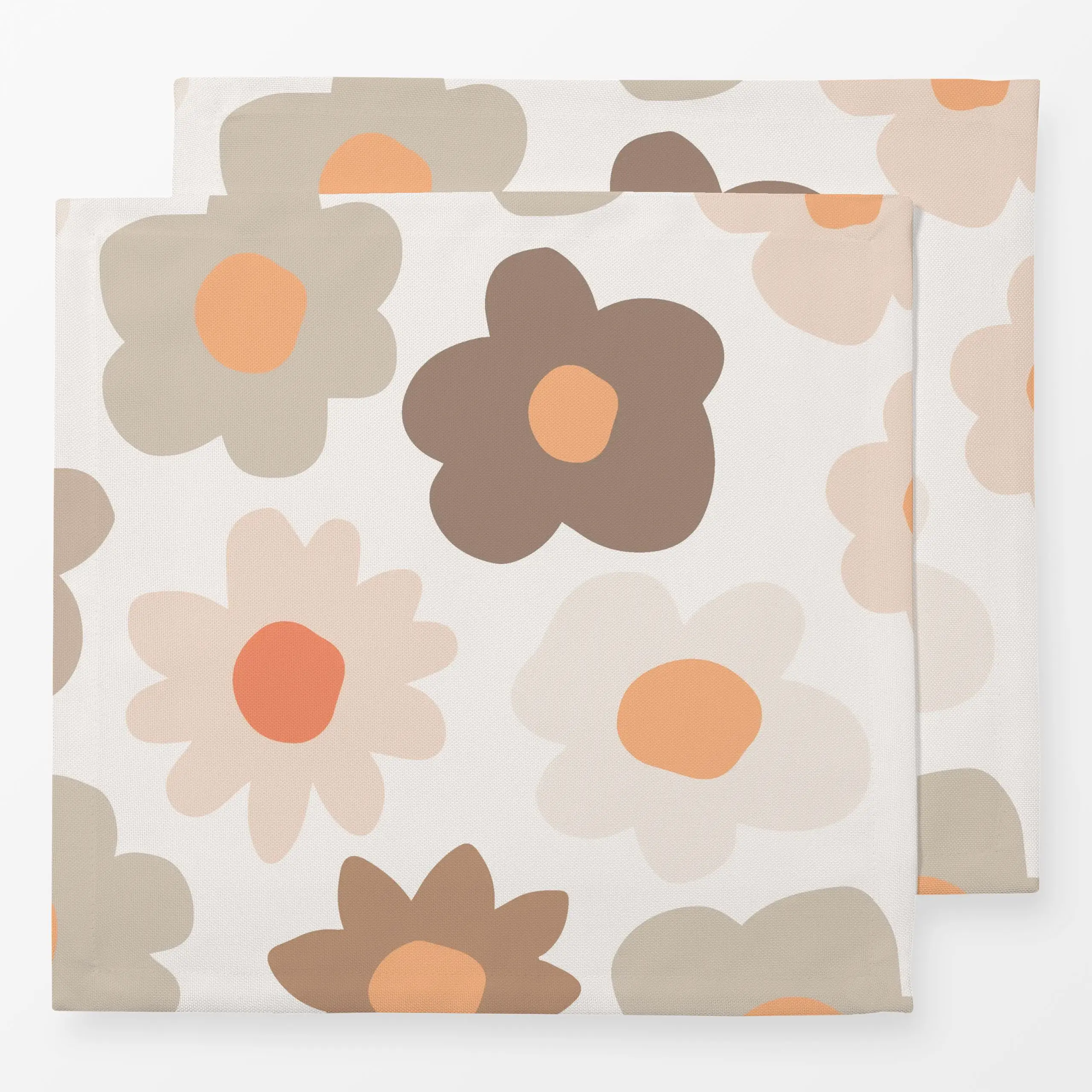Servietten Daisy Allover - Blumen & Florales, Frühling, Ostern - von „Kruth Design"; Ostern, Fruehling, Blumenmuster, Garten...