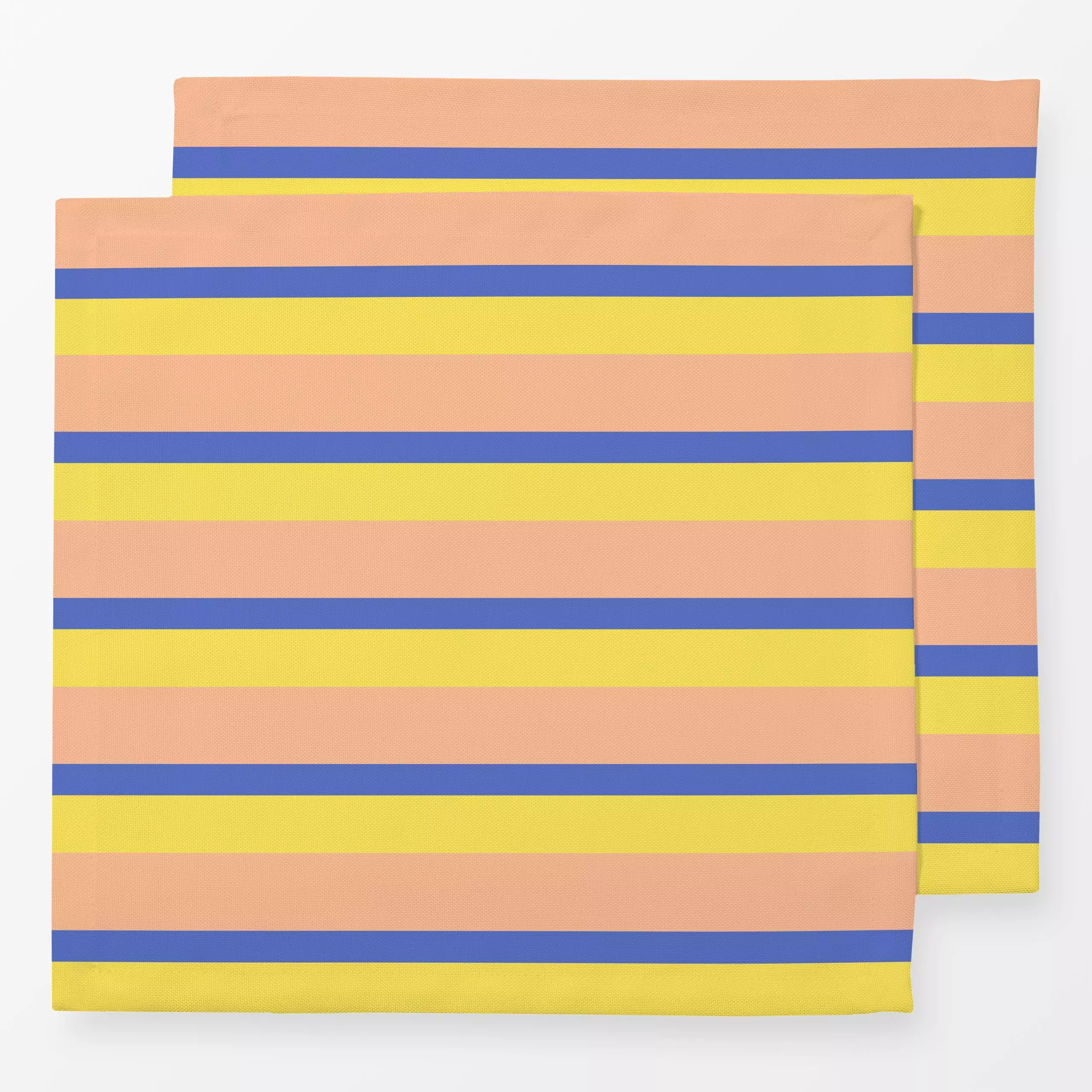 Servietten Stripes to Smile - Sommer, Symbole & Muster - von „Jana Moßmann"; Streifen, summer, Beach, stripes, gestreift, sm...