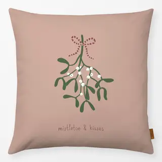 Kissen Mistletoe and kisses - puder