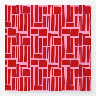 Tischdecke Beerenrot Color Blocks