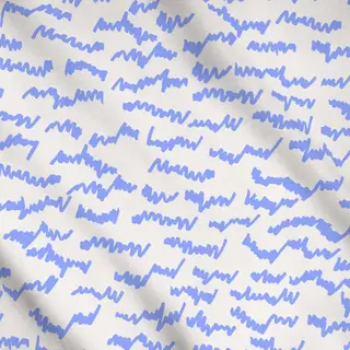 Meterware Eisspuren Creme